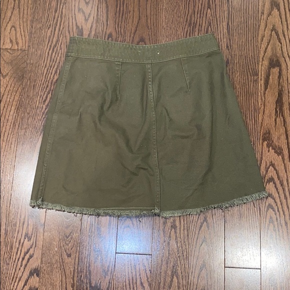 Madewell Raw-Hem A-Line Mini Skirt - Picture 4 of 4